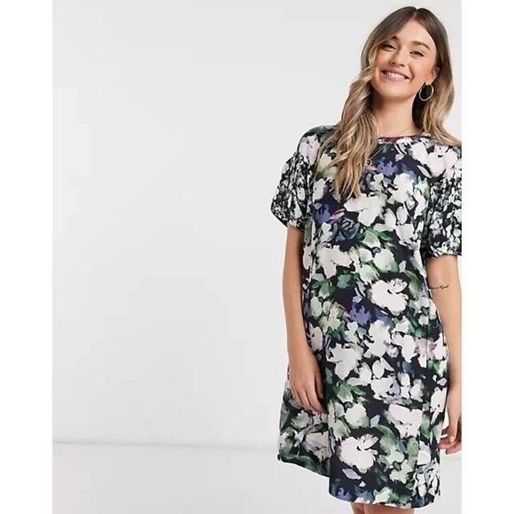 B5 French Connection Dress Women 6 Whimsical Floral Swiftie Folklore Garden - Picture 2 of 9